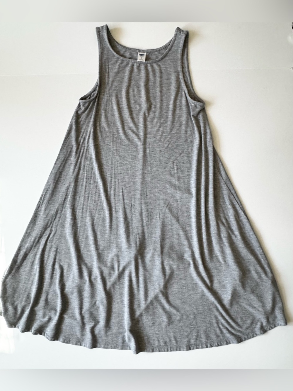 Old Navy Sleeveless Swing Dress, Grey, Women’s Size Small